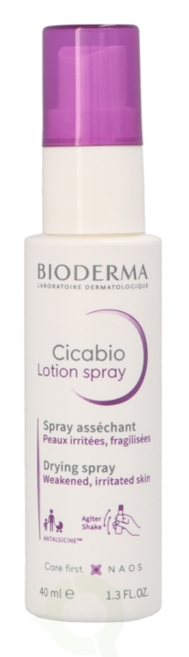 Bioderma Cicabio Lotion Spray 40 ml Weakened, Irritated Skin in de groep BEAUTY & HEALTH / Huidsverzorging / Gezicht / Dagcrème bij TP E-commerce Nordic AB (C92285)