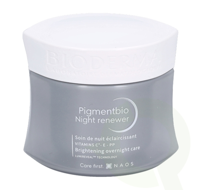 Bioderma Pigmentbio Night Renewer Brightening Overnight Care 50 ml in de groep BEAUTY & HEALTH / Huidsverzorging / Gezicht / Nachtcrème bij TP E-commerce Nordic AB (C92289)