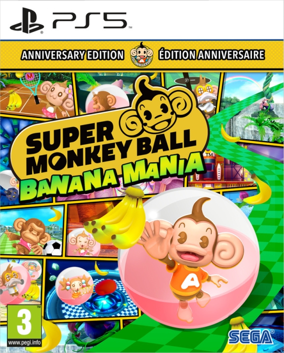 Sega Super Apenbal Bananenmanie in de groep HOME ELECTRONICS / Spelconsoles en accessoires / Sony PlayStation 5 / Spel bij TP E-commerce Nordic AB (C92489)