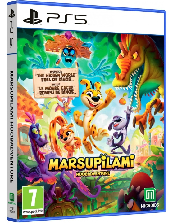 Microids Marsupilami: Hoobadventure in de groep HOME ELECTRONICS / Spelconsoles en accessoires / Sony PlayStation 5 / Spel bij TP E-commerce Nordic AB (C92650)