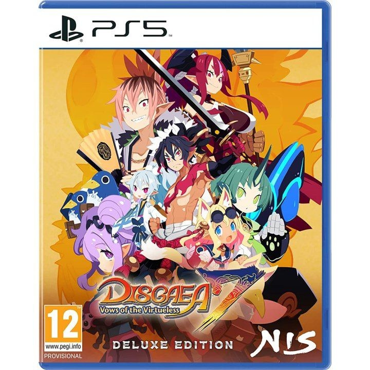 NIS America Disgaea 7: Vows of the Virtueless (Deluxe Edition) in de groep HOME ELECTRONICS / Spelconsoles en accessoires / Sony PlayStation 5 / Spel bij TP E-commerce Nordic AB (C92703)