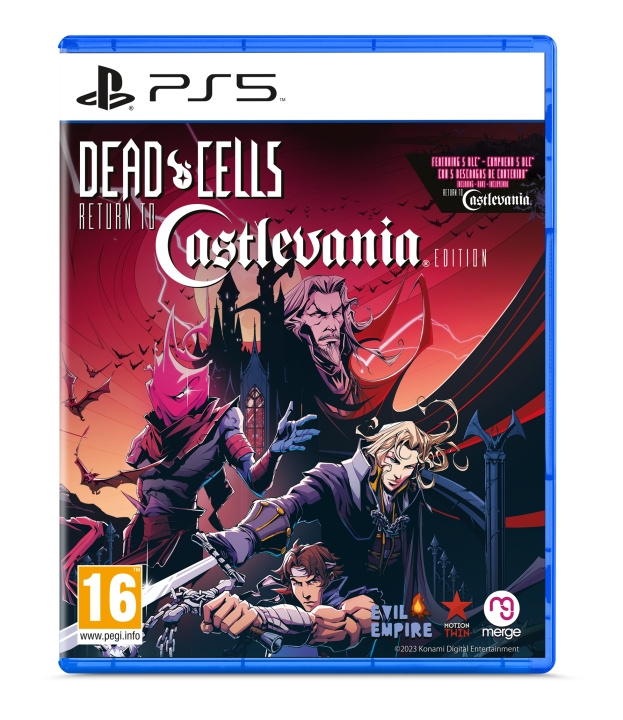Mergegames Dead Cells - Return to Castlevania Edition in de groep HOME ELECTRONICS / Spelconsoles en accessoires / Sony PlayStation 5 / Spel bij TP E-commerce Nordic AB (C92901)