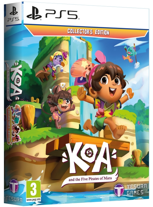 Tesura Games Koa en de vijf piraten van Mara (Verzameleditie) in de groep HOME ELECTRONICS / Spelconsoles en accessoires / Sony PlayStation 5 / Spel bij TP E-commerce Nordic AB (C92915)