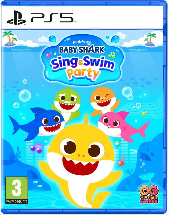 Outright Games Baby haai: Zing & Zwem Feest in de groep HOME ELECTRONICS / Spelconsoles en accessoires / Sony PlayStation 5 / Spel bij TP E-commerce Nordic AB (C92918)