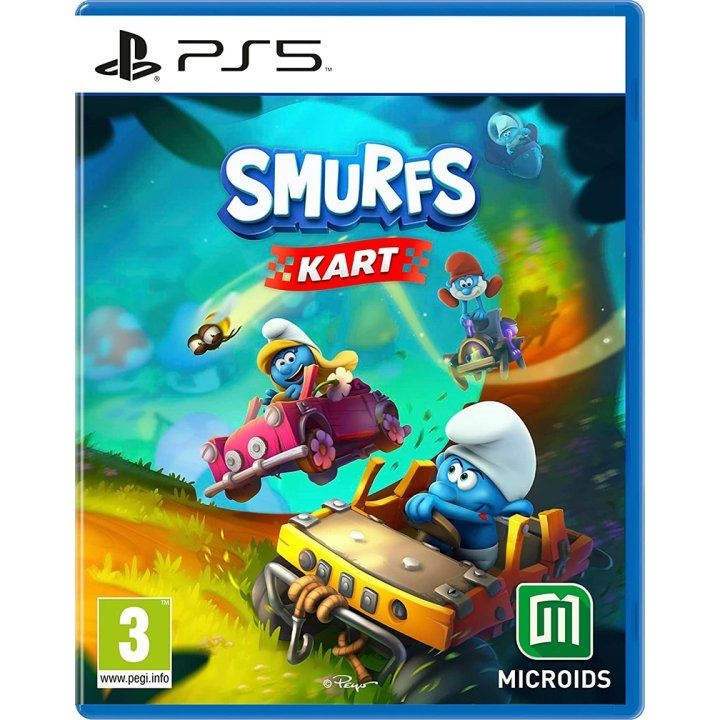 Microids Smurfen Kart in de groep HOME ELECTRONICS / Spelconsoles en accessoires / Sony PlayStation 5 / Spel bij TP E-commerce Nordic AB (C92941)