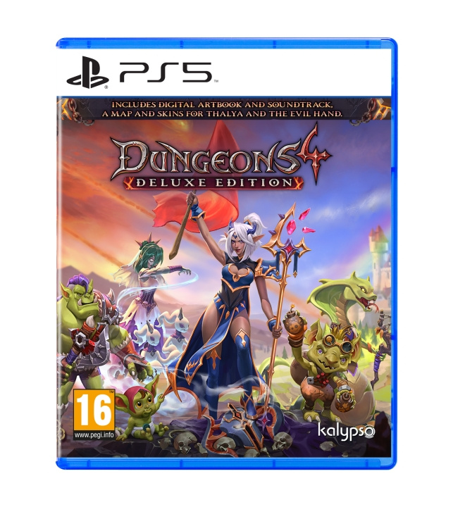 Kalypso Dungeons 4 (Deluxe Edition) in de groep HOME ELECTRONICS / Spelconsoles en accessoires / Sony PlayStation 5 / Spel bij TP E-commerce Nordic AB (C92948)