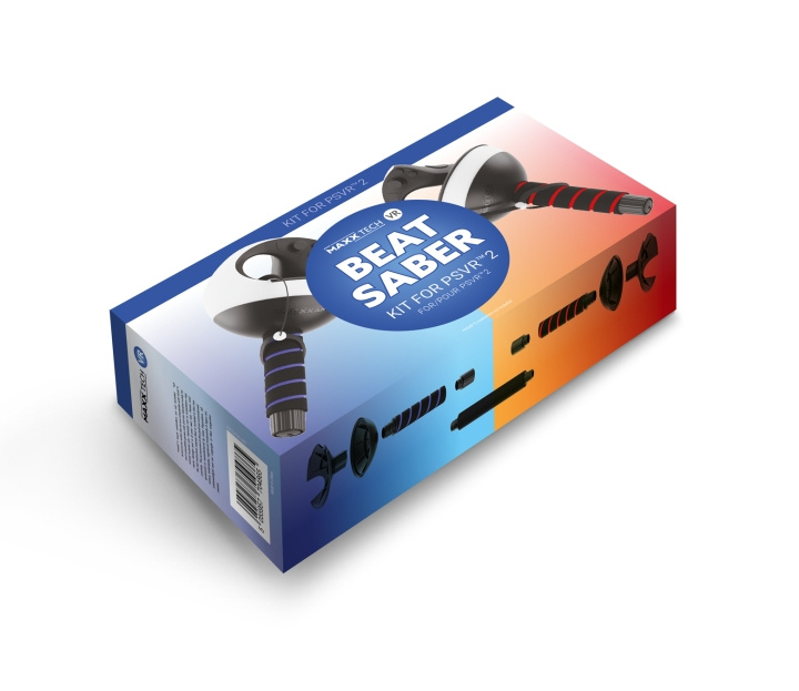 Maxx Tech PSVR2 BEAT SABER in de groep HOME ELECTRONICS / Spelconsoles en accessoires / Sony PlayStation 5 / Accessoires bij TP E-commerce Nordic AB (C93039)