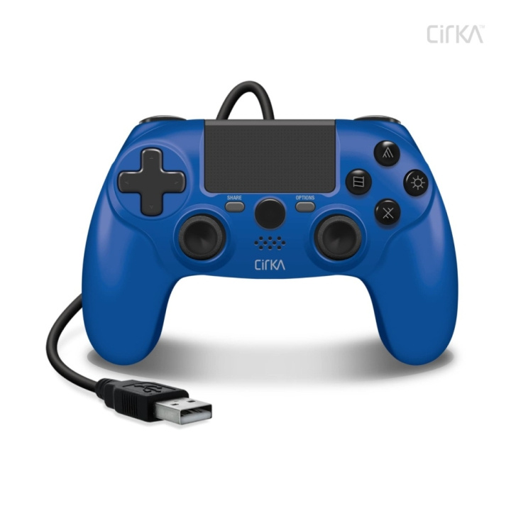 Hyperkin Nuforce Bedrade Controller Voor PS4/PC/Mac (Blauw) in de groep HOME ELECTRONICS / Spelconsoles en accessoires / Sony PlayStation 4 / Accessoires bij TP E-commerce Nordic AB (C93089)