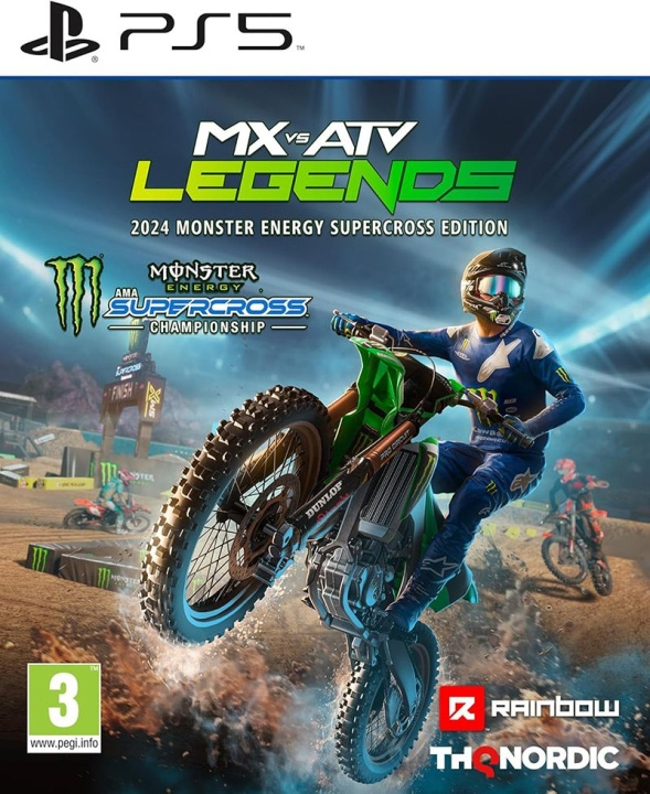 THQ MX vs ATV Legends - 2024 (Monster Energy Supercross Editie) in de groep HOME ELECTRONICS / Spelconsoles en accessoires / Sony PlayStation 5 / Spel bij TP E-commerce Nordic AB (C93157)