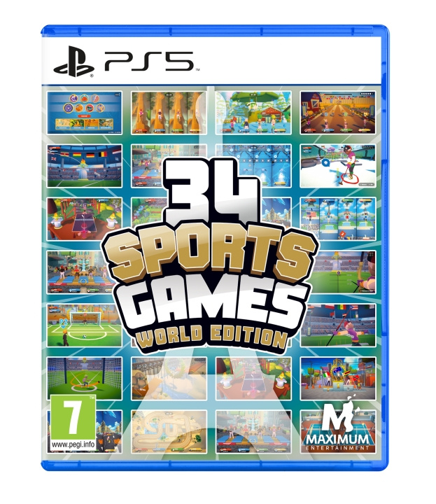 Maximum Games 34 Sports Games – World Edition in de groep HOME ELECTRONICS / Spelconsoles en accessoires / Sony PlayStation 5 / Spel bij TP E-commerce Nordic AB (C93182)