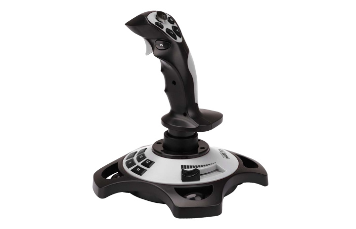 Maxx Tech Pro USB-joystick voor PC in de groep COMPUTERS & RANDAPPARATUUR / GAMING / Stuurwielen en joysticks bij TP E-commerce Nordic AB (C93276)