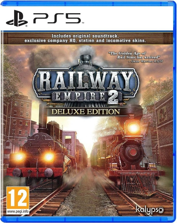 Kalypso Railway Empire 2 (Deluxe editie) in de groep HOME ELECTRONICS / Spelconsoles en accessoires / Sony PlayStation 5 / Spel bij TP E-commerce Nordic AB (C93301)