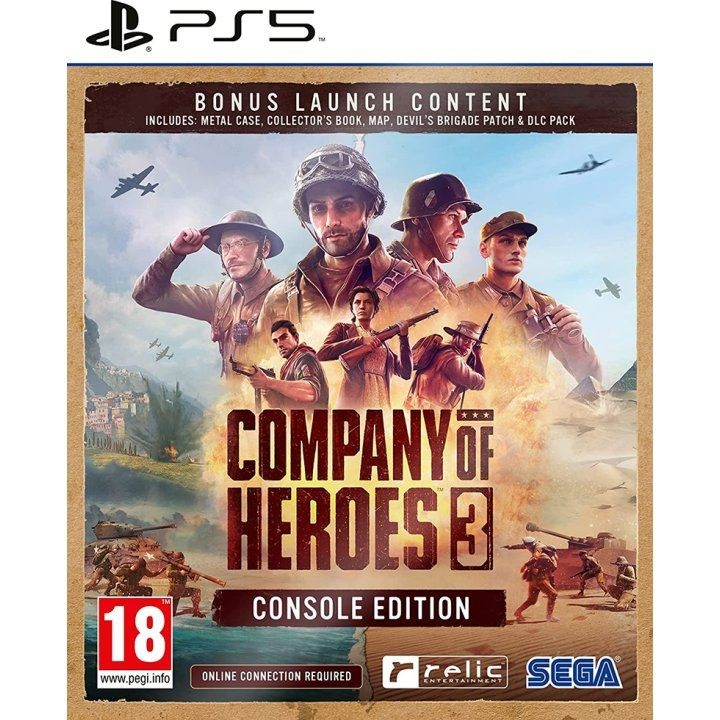 Sega Company of Heroes 3 (Launch Edition) in de groep HOME ELECTRONICS / Spelconsoles en accessoires / Sony PlayStation 5 / Spel bij TP E-commerce Nordic AB (C93367)