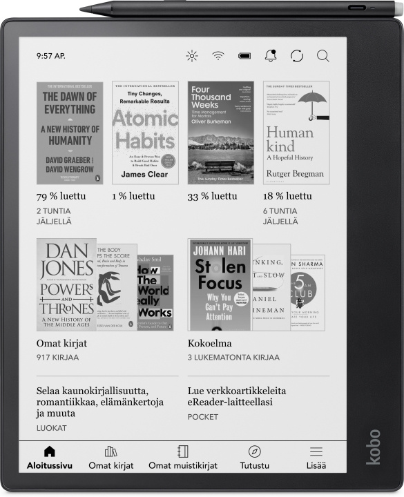 Kobo Elipsa 2E e-boeklezer in de groep SMARTPHONE & TABLETS / Tabletten lezen bij TP E-commerce Nordic AB (C93527)