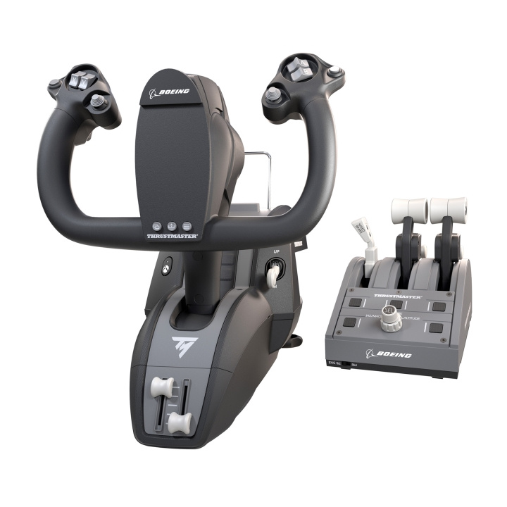 ThrustMaster TCA Yoke Pack Boeing Editie Voor Xbox & PC in de groep COMPUTERS & RANDAPPARATUUR / GAMING / Stuurwielen en joysticks bij TP E-commerce Nordic AB (C93695)