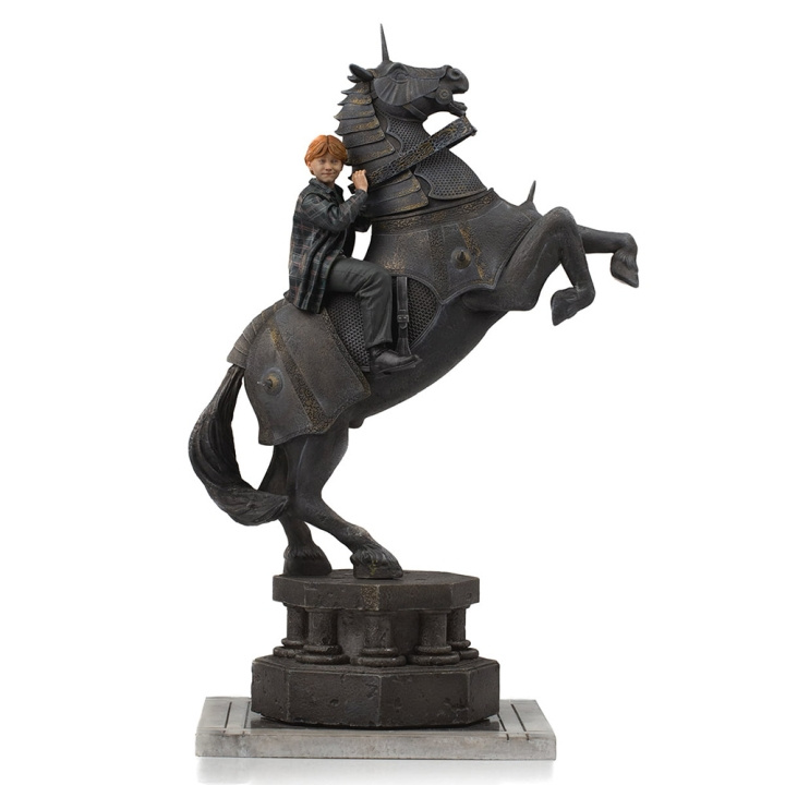 Harry Potter Ron Weasley at the Wizard Chess Statue Delux Art Scale 1/10 in de groep SPORT, VRIJE TIJD & HOBBY / Leuke dingen / Verzamelobjecten bij TP E-commerce Nordic AB (C93832)
