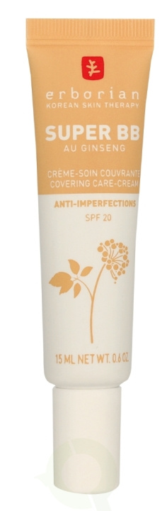 Erborian Super BB Covering Care-Cream SPF20 15 ml Nude in de groep BEAUTY & HEALTH / Huidsverzorging / Gezicht / Dagcrème bij TP E-commerce Nordic AB (C94912)