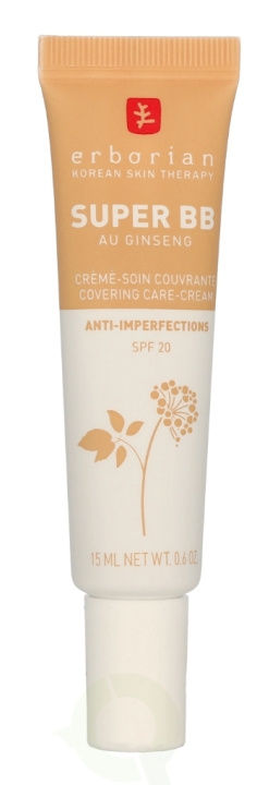 Erborian Super BB Covering Care-Cream SPF20 15 ml Dore in de groep BEAUTY & HEALTH / Makeup / Make-up gezicht / CC/BB-crème bij TP E-commerce Nordic AB (C95666)