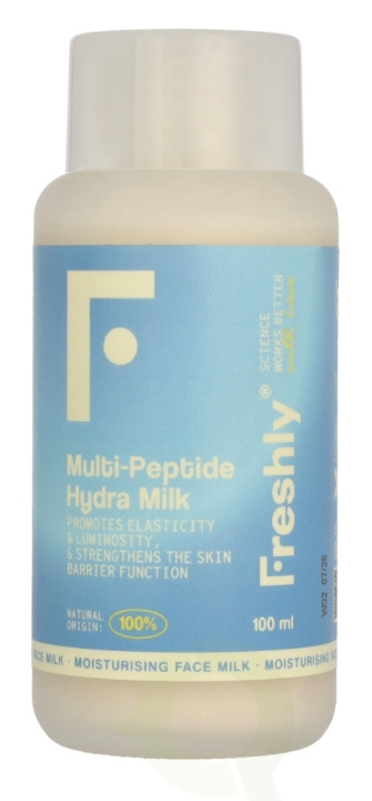 Freshly Cosmetics Multi-Peptide Hydra Milk 100 ml in de groep BEAUTY & HEALTH / Huidsverzorging / Gezicht / Dagcrème bij TP E-commerce Nordic AB (C95724)