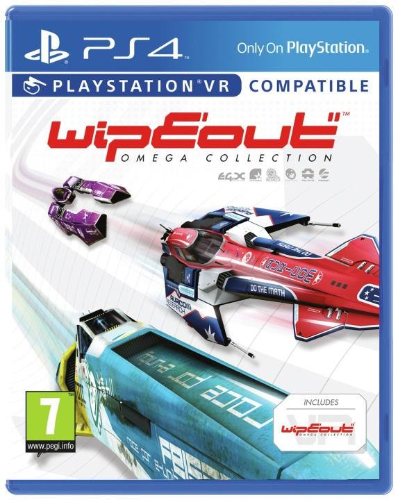 WipEout: Omega Collection (PS4) in de groep HOME ELECTRONICS / Spelconsoles en accessoires / Sony PlayStation 4 / Spel bij TP E-commerce Nordic AB (C95804)