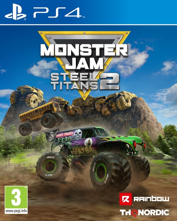 Monster Jam Steel Titans 2 (PS4) in de groep HOME ELECTRONICS / Spelconsoles en accessoires / Sony PlayStation 4 / Spel bij TP E-commerce Nordic AB (C95975)