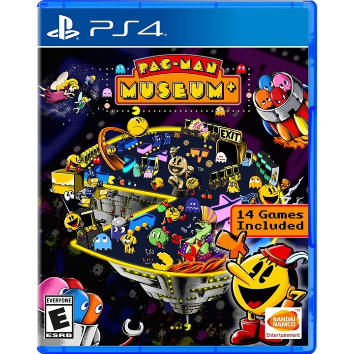 PAC-MAN Museum + (Import) (PS4) in de groep HOME ELECTRONICS / Spelconsoles en accessoires / Sony PlayStation 4 / Spel bij TP E-commerce Nordic AB (C96121)