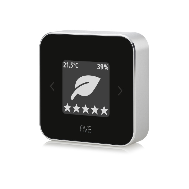 Eve Home Eve - Kamer - Luchtkwaliteitssensor voor binnenshuis met Apple HomeKit-technologie in de groep HUISHOUDEN & TUIN / Smart home / Slimme huissystemen bij TP E-commerce Nordic AB (C96264)
