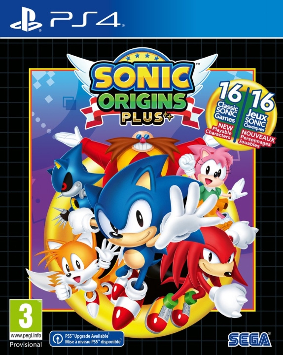 Sonic Origins Plus (PS4) in de groep HOME ELECTRONICS / Spelconsoles en accessoires / Sony PlayStation 4 / Spel bij TP E-commerce Nordic AB (C96317)
