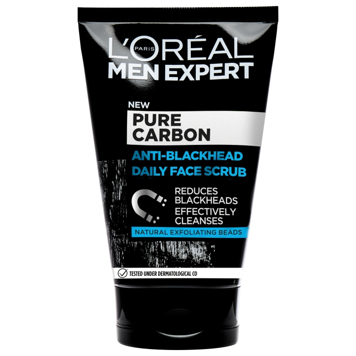 L\'Oréal Paris Men Expert Pure Charcoal Face Scrub - 100ml in de groep BEAUTY & HEALTH / Huidsverzorging / Gezicht / Scrub / Peeling bij TP E-commerce Nordic AB (C96806)