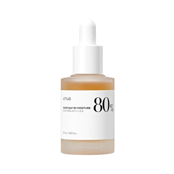 Anua Heartleaf 80% Moisture Kalmerende Ampul 30 ml in de groep BEAUTY & HEALTH / Huidsverzorging / Gezicht / Huidserum bij TP E-commerce Nordic AB (C96853)
