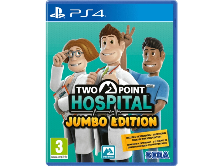 Two Point Hospital (Jumbo Edition) (PS4) in de groep HOME ELECTRONICS / Spelconsoles en accessoires / Sony PlayStation 4 / Spel bij TP E-commerce Nordic AB (C97094)