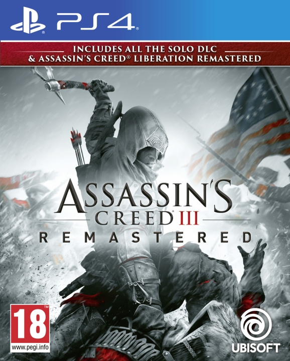 Assassin\'s Creed III (3) + Liberation HD Remaster (PS4) in de groep HOME ELECTRONICS / Spelconsoles en accessoires / Sony PlayStation 4 / Spel bij TP E-commerce Nordic AB (C97267)