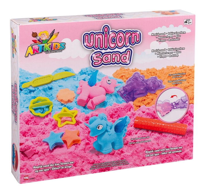 ArtKids Magisch zand - Eenhoorn (32887) in de groep SPEELGOED, KINDER- & BABYPRODUCTEN / Speelgoed / Speelklei, speelzand en accessoires bij TP E-commerce Nordic AB (C97276)