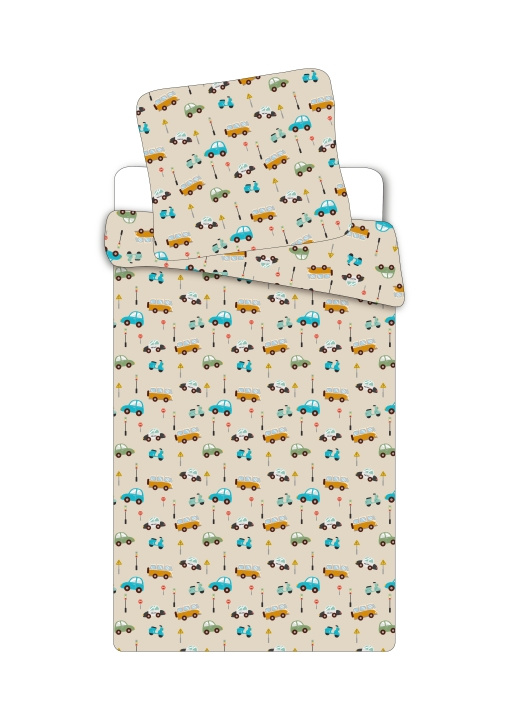 BrandMac Beddengoed - Junior size 100x140 - Auto (1000895) in de groep SPEELGOED, KINDER- & BABYPRODUCTEN / Kindertextiel / Beddengoed / Beddensets voor Junioren bij TP E-commerce Nordic AB (C97304)