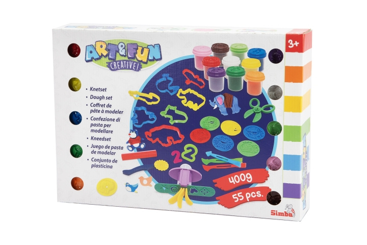 Art&Fun Mega Dough Pack (106324614) in de groep SPEELGOED, KINDER- & BABYPRODUCTEN / Speelgoed / Speelklei, speelzand en accessoires bij TP E-commerce Nordic AB (C97497)
