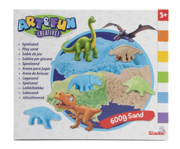 Art&Fun Art & Fun - Speelset Dinosaurussen (106344621) in de groep SPEELGOED, KINDER- & BABYPRODUCTEN / Speelgoed / Speelklei, speelzand en accessoires bij TP E-commerce Nordic AB (C97498)