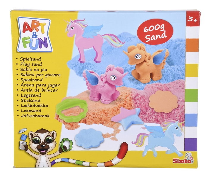 Art&Fun Speelset Eenhoorn (106344622) in de groep SPEELGOED, KINDER- & BABYPRODUCTEN / Speelgoed / Speelklei, speelzand en accessoires bij TP E-commerce Nordic AB (C97499)