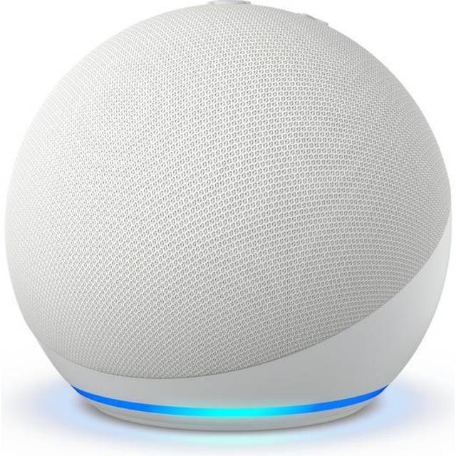 Amazon Echo Dot (5e Gen) Smart Speaker met Alexa - Wit in de groep HOME ELECTRONICS / Audio & Beeld / Luidsprekers & accessoires / Bluetooth-luidsprekers / Draagbare luidsprekers bij TP E-commerce Nordic AB (C97985)