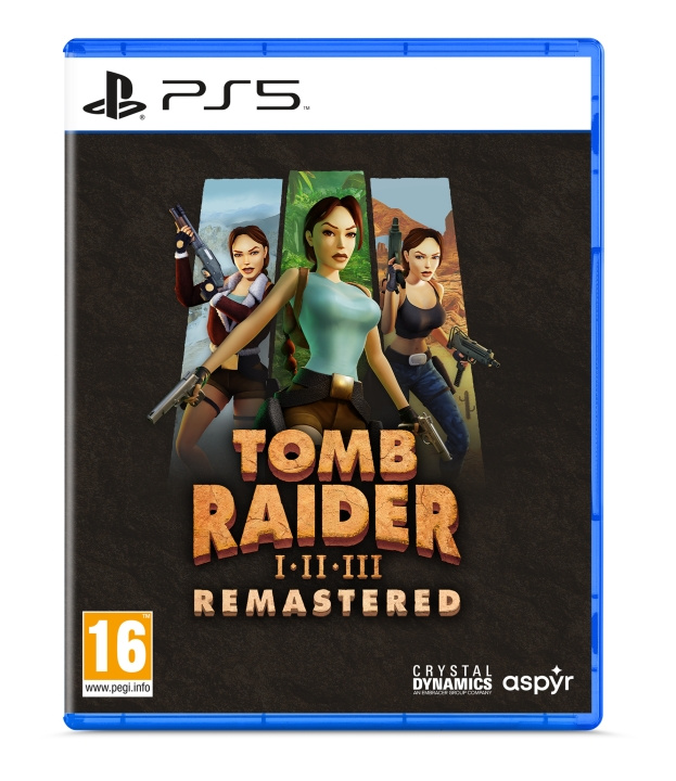 Tomb Raider I-III Remastered (PS5) in de groep HOME ELECTRONICS / Spelconsoles en accessoires / Sony PlayStation 5 / Spel bij TP E-commerce Nordic AB (C97997)