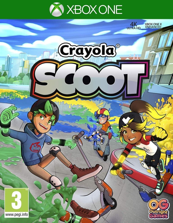 Outright Games Crayola Scoot in de groep HOME ELECTRONICS / Spelconsoles en accessoires / Xbox One / Spel bij TP E-commerce Nordic AB (C98323)