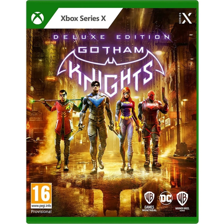 Warner Gotham Ridders - Deluxe in de groep HOME ELECTRONICS / Spelconsoles en accessoires / Xbox Series X / Spel bij TP E-commerce Nordic AB (C98540)