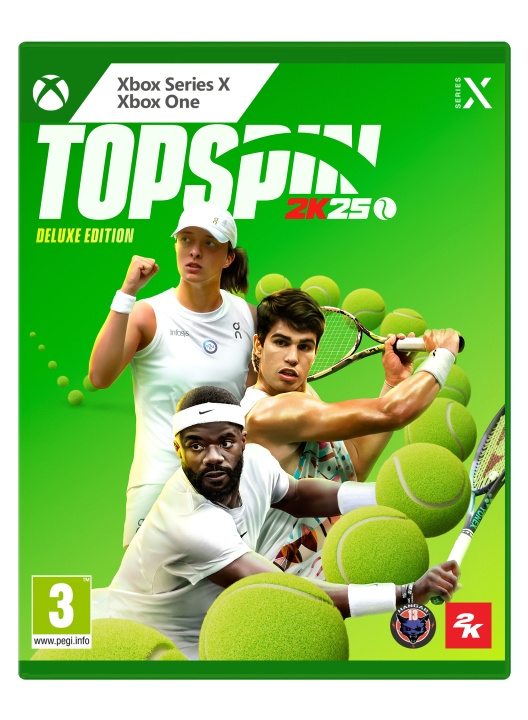 2K Games TopSpin 2K25 (Deluxe-uitgave) in de groep HOME ELECTRONICS / Spelconsoles en accessoires / Xbox Series X / Spel bij TP E-commerce Nordic AB (C98791)