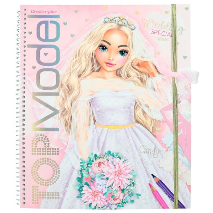 TOPModel Creëer je - Wedding Special TOPModel Kleurboek - ( 0412393 ) in de groep SPEELGOED, KINDER- & BABYPRODUCTEN / Speelgoed / Tekenen & Tellen bij TP E-commerce Nordic AB (C99324)