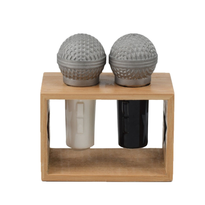 Winkee Peper en zout dispenser - Microfoon in de groep HUISHOUDEN & TUIN / Keukengerei / Zoutmolens & Pepermolens bij TP E-commerce Nordic AB (C99376)