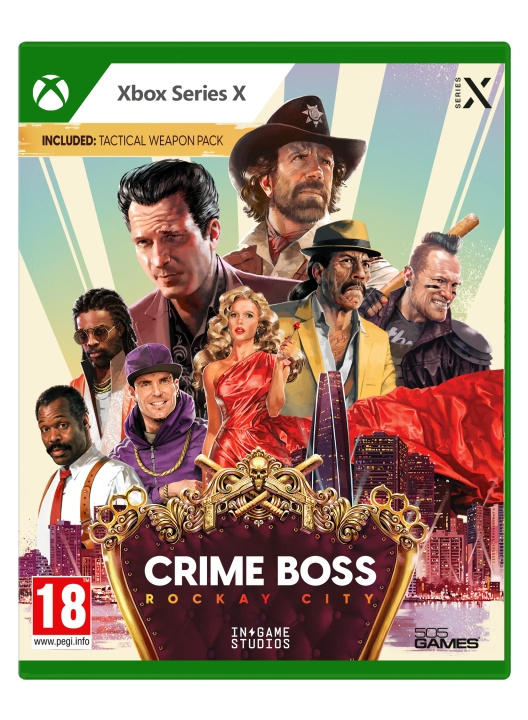 Crime Boss Rockay City (XseriesX) in de groep HOME ELECTRONICS / Spelconsoles en accessoires / Xbox Series X / Spel bij TP E-commerce Nordic AB (C99428)