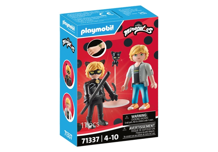 Playmobil Wonderbaarlijk: Adrien & Cat Noir (71337) in de groep SPEELGOED, KINDER- & BABYPRODUCTEN / Speelgoed / Speelset bij TP E-commerce Nordic AB (C99441)