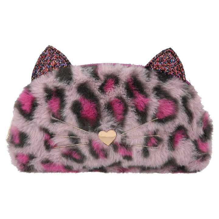TOPModel Potloodkoker in imitatiebont REBEL KITTY ( 0413018 ) in de groep SPEELGOED, KINDER- & BABYPRODUCTEN / Speelgoed / Etui bij TP E-commerce Nordic AB (C99488)