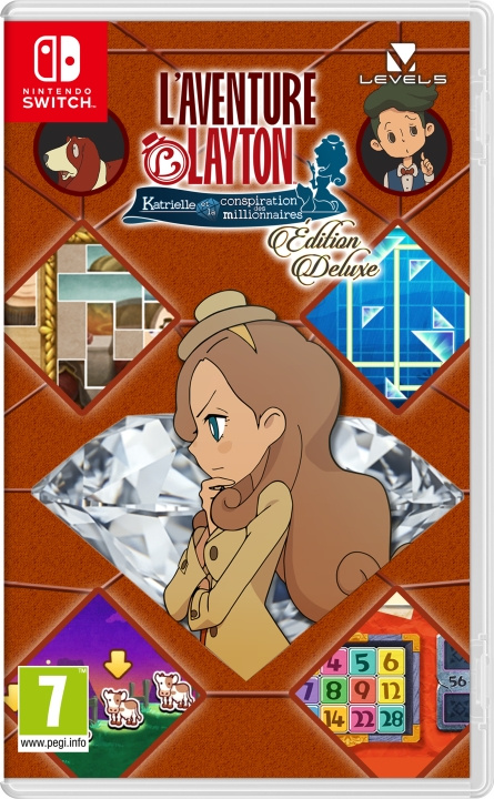 Layton\'s Mystery Journey: Katrielle and the Millionaries Conspiracy (Deluxe Edition) (Switch) in de groep HOME ELECTRONICS / Spelconsoles en accessoires / Nintendo Switch / Games bij TP E-commerce Nordic AB (C99968)