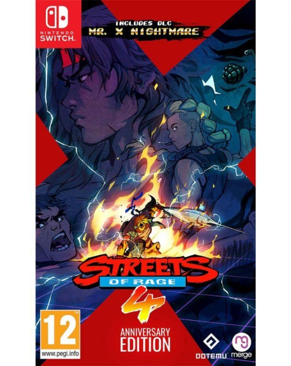 Streets of Rage 4 Anniversary Edition (Switch) in de groep HOME ELECTRONICS / Spelconsoles en accessoires / Nintendo Switch / Games bij TP E-commerce Nordic AB (D00071)