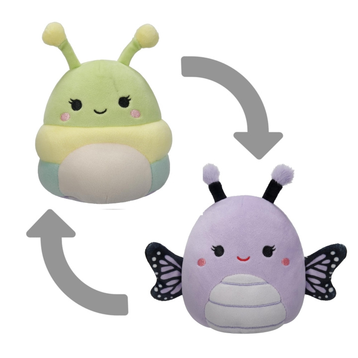 Squishmallows 13 cm P18 Pluche - Flip A Mallows - Rutabaga en Bibiana in de groep SPEELGOED, KINDER- & BABYPRODUCTEN / Speelgoed / Figuren, Miniaturen & accessoires bij TP E-commerce Nordic AB (D00427)